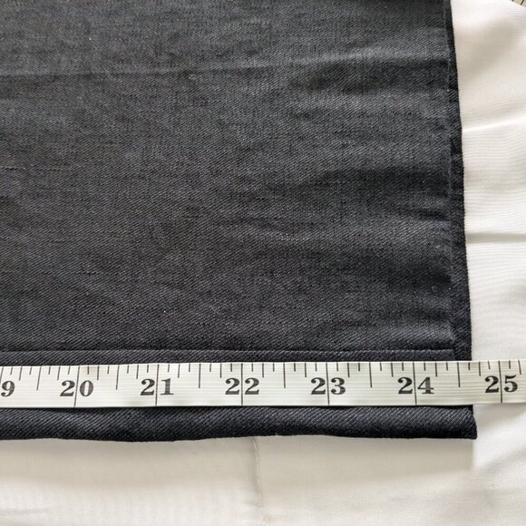 J Jill Pants Women's Size 12 back Linen Stretch Cropped Trousers #218711 Classic - Picture 11 of 12